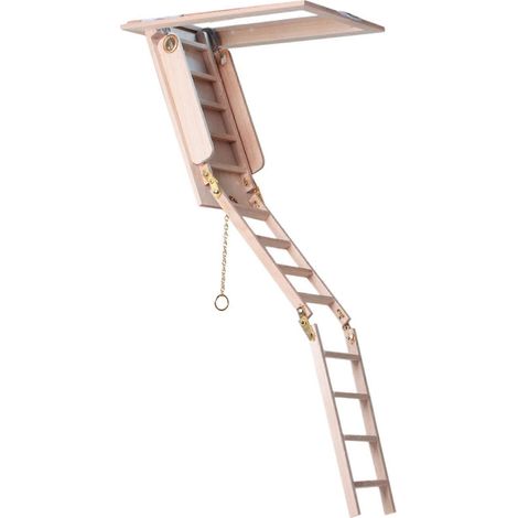 Escalier pliant miniature moderne à l'échelle 1:12 pour maison de poupée (1/5)
