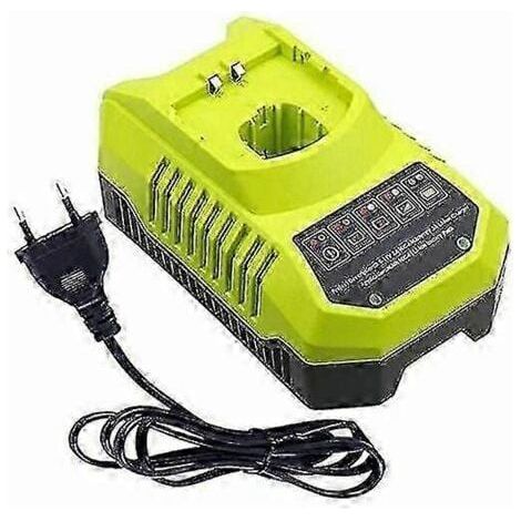 Pour chargeur Ryobi P117 P118 P118, pour batterie Ryobi one 9,6 V-18 V Li-ion NiMH P100 P102 P103 P104 P105 P107 P108 P109 chargeur 18 volts (1/5)