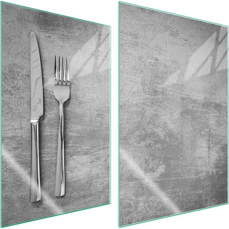 PLAQUE DE PROTECTION EN VERRE POUR CUISINE 2x35x52 COUVERTS (1/5)