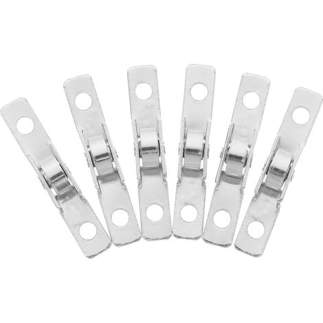 Accessoires de porte coulissante 6pcs, roulettes métalliques argentées, ventilation améliorée, adaptées aux portes et tiroirs pour usage domestique (1/5)