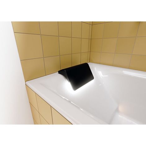 RIHO Still Shower bañera rectangular, con caja Riho, empotrada,