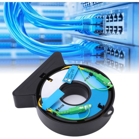 Boîtier d'extension OTDR, câble d'extension de test à fibre optique, fibre factice monomode SC/APC-SC/APC, 500 mètres. (1/5)