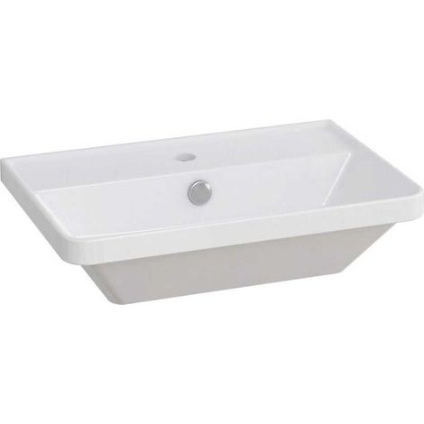 Primaster Waschbecken Keramik Kiara 52 x 35 cm weiß