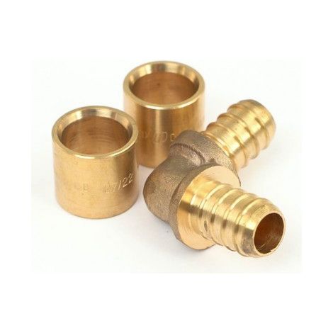 Raccord PER à glissement - Coude égal - Diamètre 20 mm - BOUTTÉ