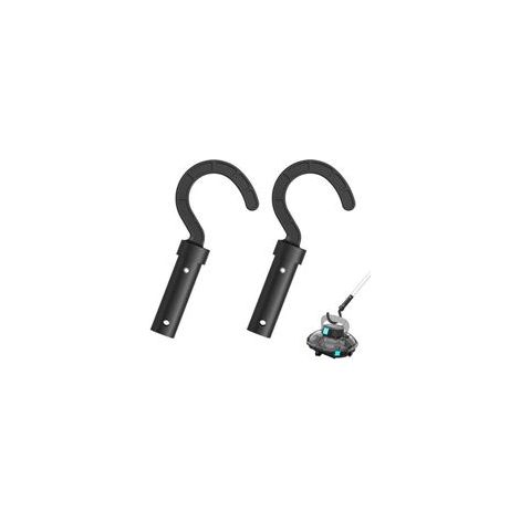 2 Pièces Crochet Robot Piscine, Support Récupération ABS Universel, Accessoire Entretien Nettoyage (1/4)