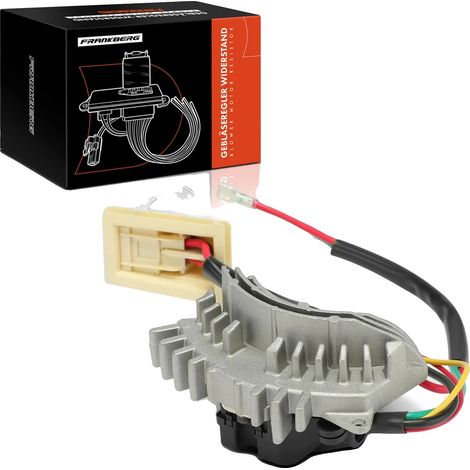 Resistenza per motore ventilatore, 12V, 4 contatti di collegamento, compatibile con Mercedes-Benz, affidabilità migliorata, facile installazione (1/5)