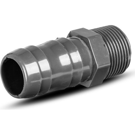 Schlauchverbinder 25 mm GZ 3/4 Zoll Außengewinde für Wassersysteme
