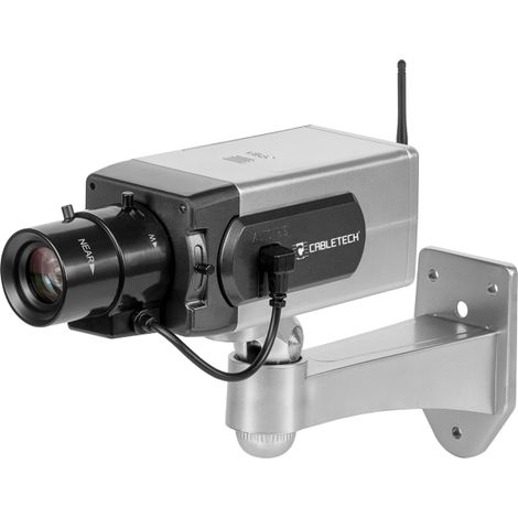 Caméra factice rotative de type « bullet » avec diode Cabletech