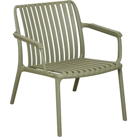 Moia Greenwood Valencia Poltrona Outdoor Verde Polipropilene