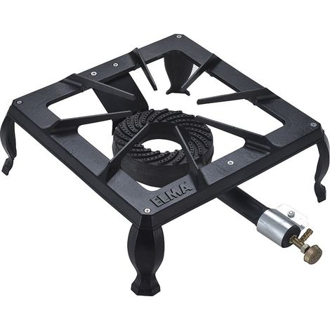Réchaud à gaz en fonte 6,5 kW Classic 40 x 40 x 16 cm
