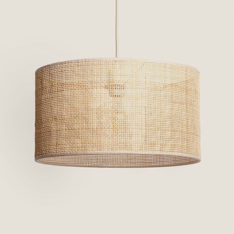 Pendelleuchte Rattan Calvia Natürlich ↑23 cm (1/5)