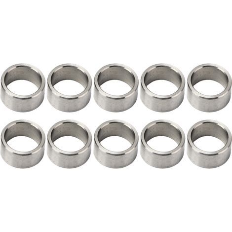10 pièces rondelle entretoise 15mm OD 12mm ID en acier inoxydable matériel accessoire ensemble de pièces Kit3515-0015-0080 (1/5)