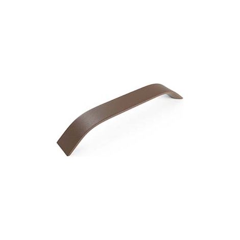 Asa de aluminio con acabado marrón, dimensiones:180x25x26mm y entrepuntos:160mm - (1/5)
