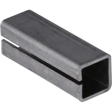 Alpertec Verstärkungshülse 8 auf 10 mm für Haustüren Eisen verzinkt