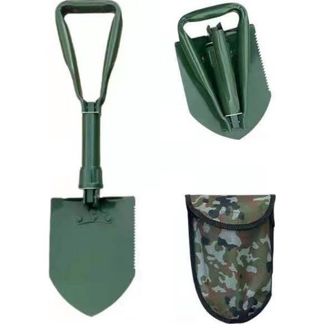 Klappspaten mit Schutzhülle 3-in-1 Survival SAP01 (1/2)