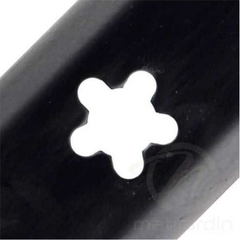 Lame tondeuse pour AYP Bernard Husqvarna Jonsered Viking 46 cm par 2 (1/5)