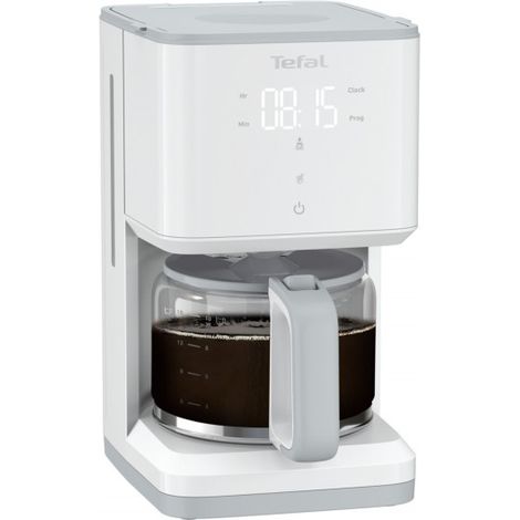 Cafetière à filtre Tefal CM6931 Sense 1000W blanche (1/5)