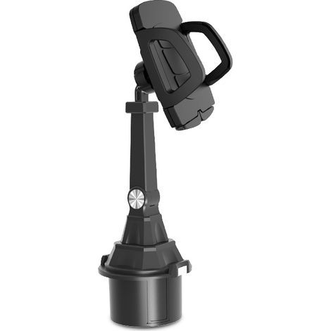 Supporto per telefono da auto per portabicchieri SB223A Nero
