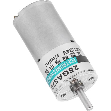 Moteur à engrenages CC micro basse vitesse à aimant permanent, contrôle sport, 24 V, XD-25GA370, 500 tr/min (1/5)