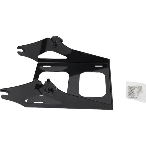 Tour Pack Support de Montage avec Accessoires épais Détachable Moto arrière Bagage de Remplacement pour FLHR/I Spécial FLHRXS FLHX Noir (1/2)