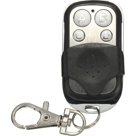 433 MHz 4 Boutons Cloneur Copieur Télécommande Émetteur Interrupteur pour Ouvre-Garage Porte de Garage Électrique Commande à Distance Porte-Clés (1/3)