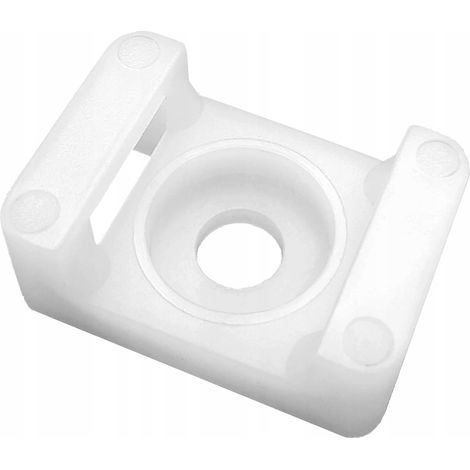 Soporte para bridas Orno or-ae-13235/100 nylon 16x11 mm (1/2)