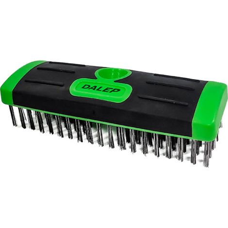 Dalep – Brosse métallique pour balayage des mousses – Longueur 17,7 cm – Largeur 6,5 cm – Compatible avec manches de 3 et 6 mètres