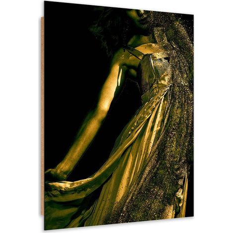 Quadro deco panel, Donna in polvere d'oro - 40x60 (1/5)