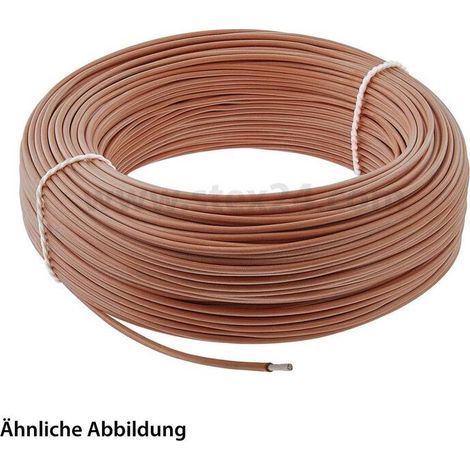 [GEBRAUCHT] B-Ware LAPP Einzelader SiF 1X1mm² Kabel braun 100m 300V/500V für Elektroinstallation (1/2)