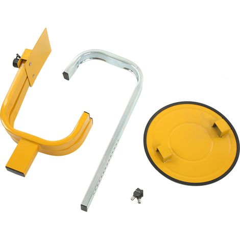 Antivol de roue de véhicule avec pince réglable universelle pour voiture, camping-car, camion, remorque, SUV (1/5)