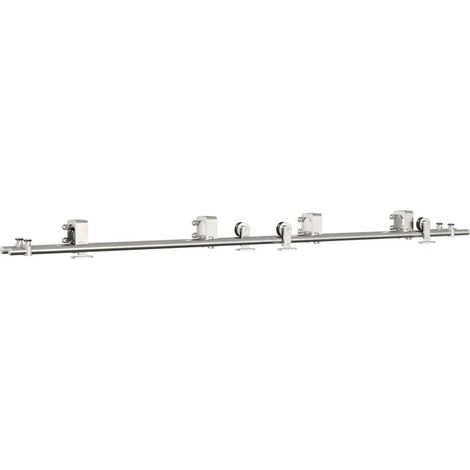 Maison Exclusive - Kit de herrajes para puerta corredera 200 cm a