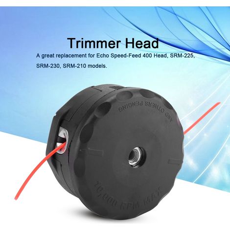 2 têtes de coupe-bordures pour tondeuse à gazon Echo Speed Feed 400 (SRM-225, SRM-230, SRM-210) (1/5)