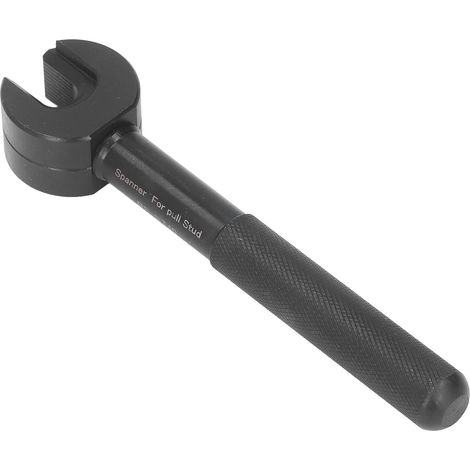 Clé à ergot de traction en acier allié 42CrMo, surface galvanisée noire, usinée CNC pour BT40