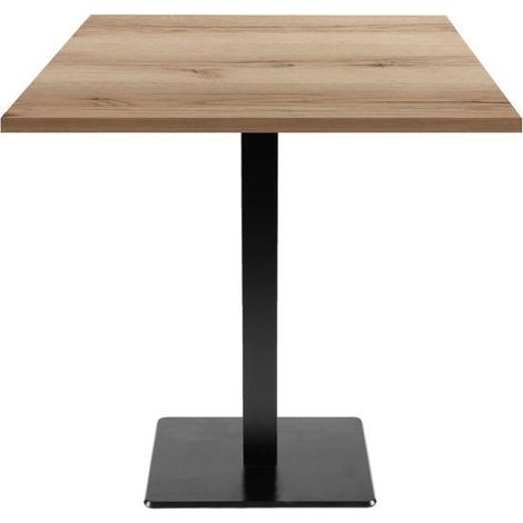 Table 70 x 70 cm - modèle Milan chêne delano