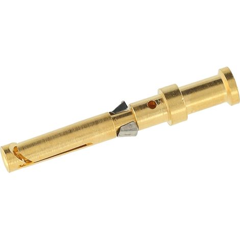 HARTING D-Crimpkontakt Kontaktbuchse (F) 0,75mm² AWG18 gold, 1 Stück Werkstoff Kupferlegierung - 1 Stück (1/2)