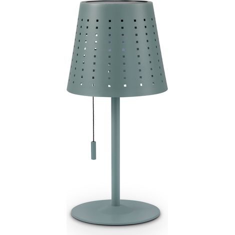 Paco Home Lampada Da Terra  In Out Tavolo Batteria Giardino Terrazza Ricaricabile Moderna Verde, Lampada Da Tavolo 2 ( Batteria)