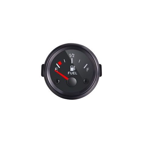 Jauge de niveau de carburant 52mm – Éclairage rétro-éclairé – Compatible capteur 240-33 ohm – Installation simple pour voiture et bateau (1/3)
