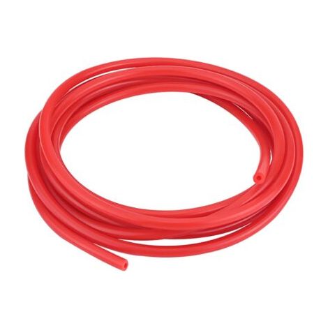 DEESSE SHOP-Tuyau à Vide Automobile 4 Mm Tube à Vide en Silicone de 4 Mm 5 Mètres de Haut en Caoutchouc de Silicium de densité pour la Jauge de Pompe à Air Turbo (rouge). (1/5)