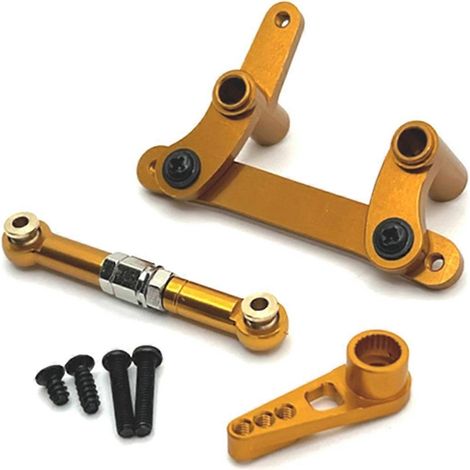 Accessoires pour ensemble de direction en métal SCY 16101 C8805, couleur or (1/5)