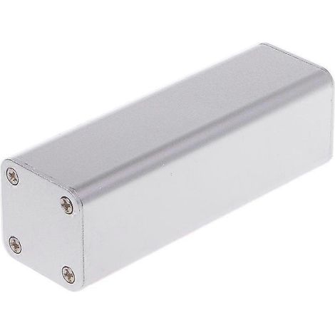 Projet de bricolage électronique extrudée : Boîtier en alliage d'aluminium noir (32 x 32 mm) (1/5)