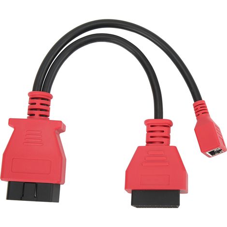 Câble adaptateur connecteur Ethernet OBD2 pour Autel MS908 PRO, MS908S PRO, MaxiSys Elite, IM608, compatible châssis F, liaison programmation fiable. (1/5)