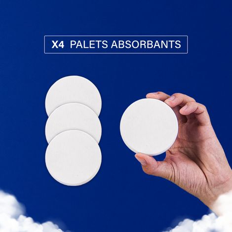 Pack de 4 palets Absorbants - Brosse de toilette BOKU (1/3)