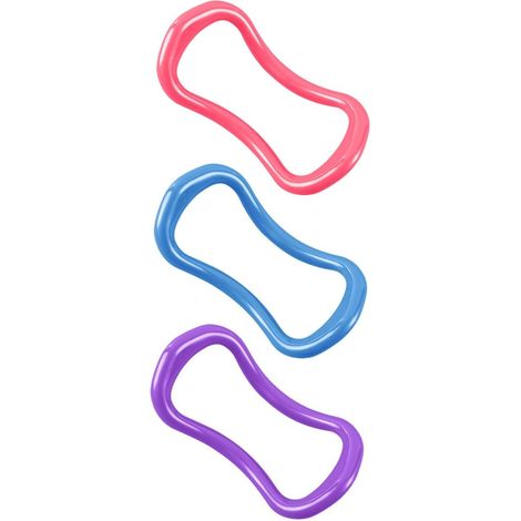 Anneau d'étirement du fascia 3 pièces Anneau de yoga Anneau de Pilates Anneau de massage de yoga Outils d'entraînement pour l'exercice des cuisses, de l'abdomen et des jambes (1/5)
