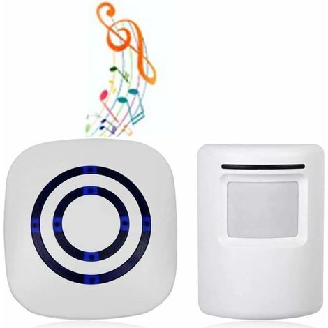 Wireless doorbell, waterproof electronic doorbell. (1/5)