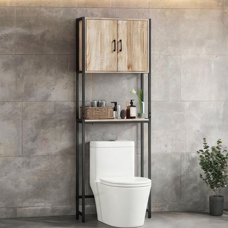Meuble de salle de bain madera Natural 64 x 19 x 178 cm (1/5)
