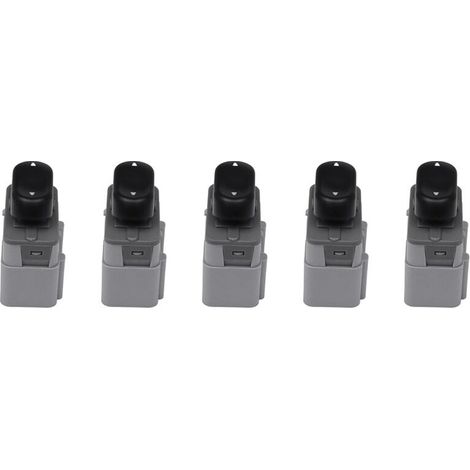 Cinque pulsanti per l'azionamento degli alzacristalli elettrici per Ford Explorer, Ford F-150, Ford F-250 e Ford Navigator. Codici articolo: F65Z-14529-AAA, F65Z14529AAA, F65B-14528-ACW