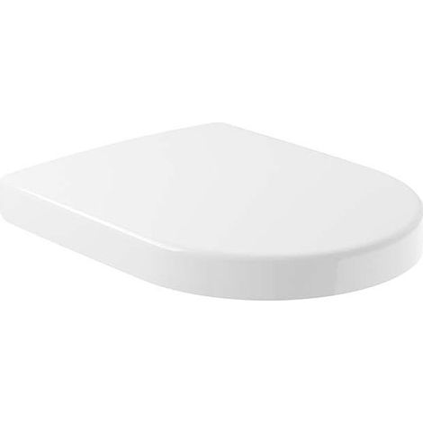 Villeroy & Boch Subway 2.0 - Abattant WC avec couvercle, blanc alpin 9M68Q101 (1/10)