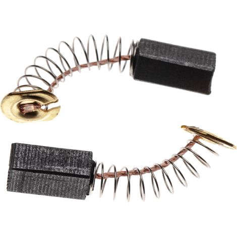 vhbw 2x Kohlebürste 5 x 8 x 12,3 mm kompatibel mit Makita 9503BH, DA3000R, JN1600, N1900B, 9505BH, 9501B, JS1600, JS1670 Elektrowerkzeug (1/2)