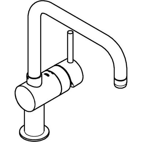 GROHE Minta Einhand-Spültischarmatur, Ausladung 223mm, U-Auslauf, (1/5)