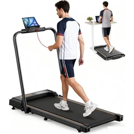 Laufband - AGILERIDE - FT51 - Klappbar - Motor 2,5PS - Geschwindigkeit 1-10 km/h - Kompakt und leise (1/5)